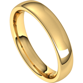 Men's and Ladies 18kt yellow gold wedding bands