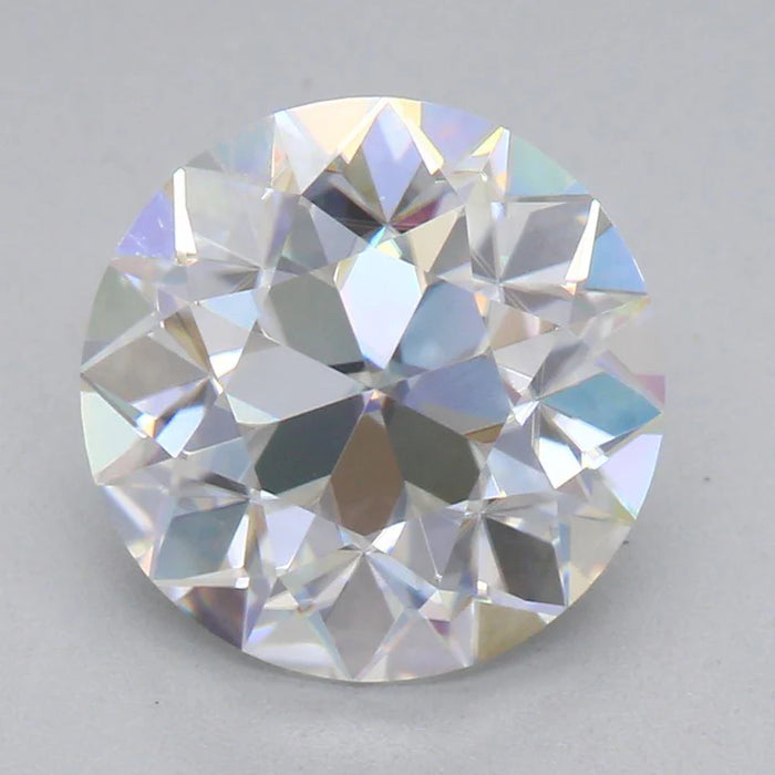 6mm 0.89ct D/F VS August Vintage Old European Cut Round Moissanite