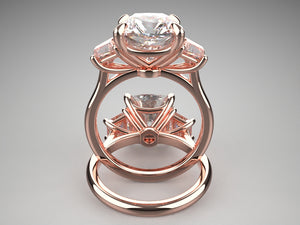 The Signature Trellis Trapezoid Engagement Ring