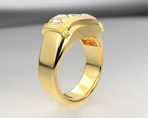 Oliver's Trilogy Signature Mens ring