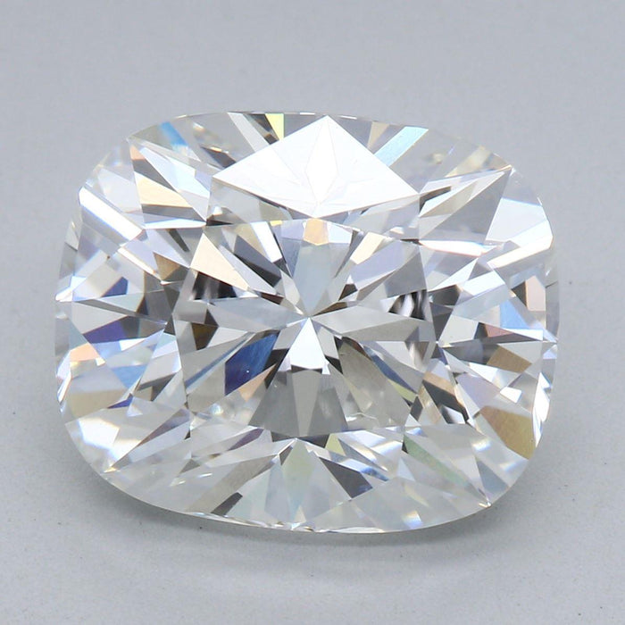 3.46ct F VS2 *The First* Natural Distinctive Cushion Cut Diamond!