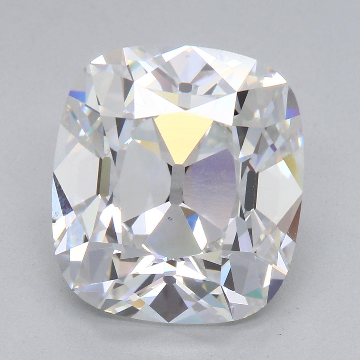 0.32 CT 3.50X3.20X2.10 MM | Natural top Loose Cushion Champagne Diamond | Cushion Cut Diamond | Cushion Shape Diamond | Rustic Diamond GDR289