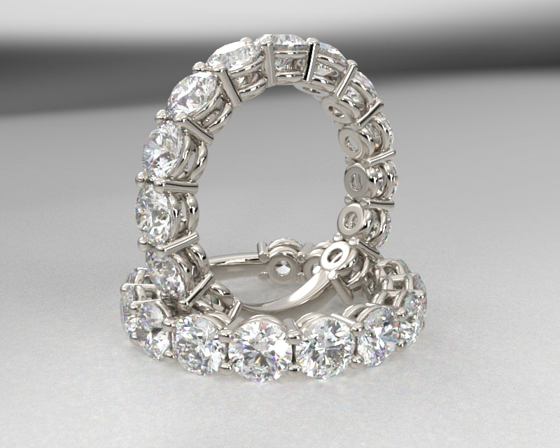 Tiffany shared clearance prong eternity band