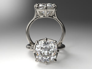 Kirsten's Signature Vintage Inspired Bezel Solitaire