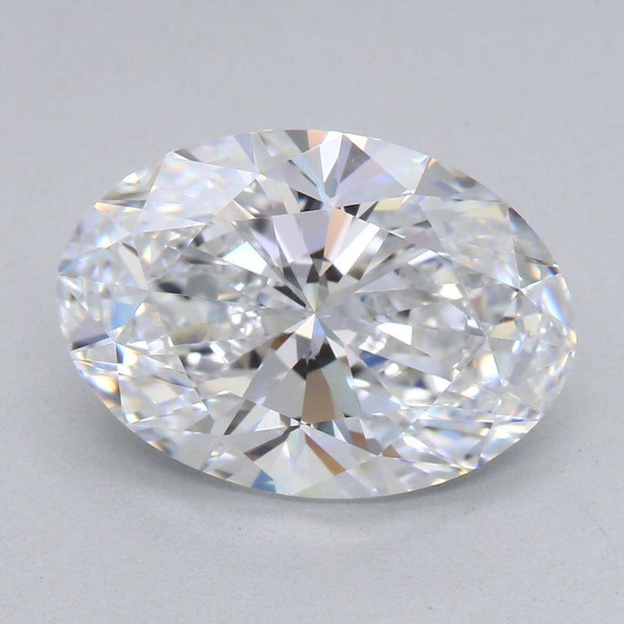 2.08ct F VS2 Cherry Picked Lab Grown Oval Brilliant Diamond